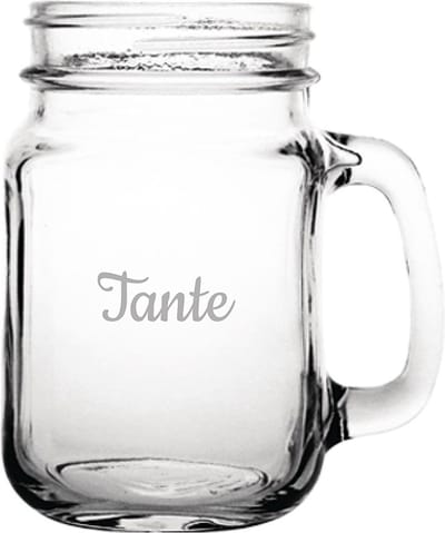 Gegraveerde Drinkglas 45cl Tante