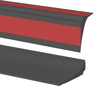 Siliconen Douchebak van 1m Breed met Waterdichte Sealing Strip voor Badkamer, Badrand en Gootsteenafdichting, Ideaal voor Natruimtes en Waterdichtheid