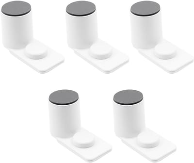 Dailygoods- Deurstopper zelfklevend - Deurstoppers voor binnen - Vingerbescherming - Veiligheidsdeurstopper - 5 stuks - Eenvoudig te installeren - Vingerbeschermer