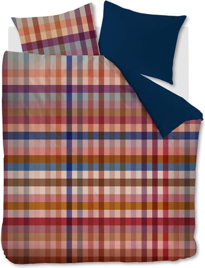 Beddinghouse Reeves dekbedovertrek - Eenpersoons - 140x200/220 cm - Multi