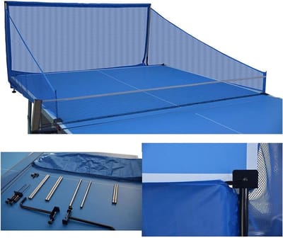 Tafeltennisbalnet - Balvanger - Training en oefening - Draagbaar en stevig - 167 cm lengte - Meerkleurig