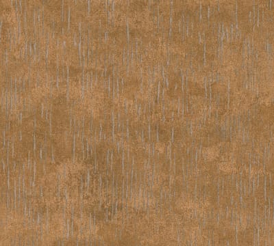 STRUCTUUR BEHANG | Metallic Onderbroken Streep - oranjebruin - A.S. Création Titanium 3