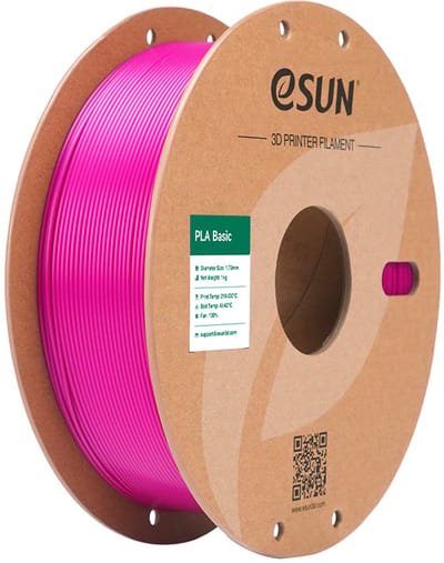 eSun PLA-Basic Paars / Purple - 1 kg - 1.75 mm - 3D printer en 3D pen filament