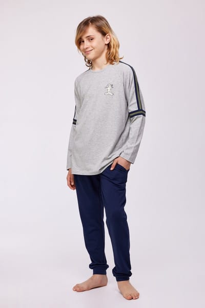 QRL/128-Woody-jongens pyjama -8jaar