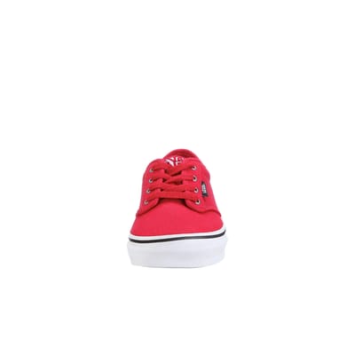 Vans Atwood Low Top Lace-Up Red Canvas Kinderslippers KI514A