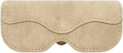 Auto Brillenkoker - Zonnebrilhouder - Auto Organiseren - Magnetische Sluiting - 16.5 cm Lengte - Kaki