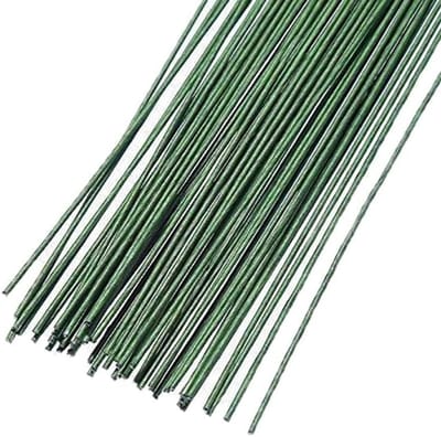Bloemisten Draad - Bloemendraad Stelen - Bloemen Decoratie - Flexibel en Stevig - 60 cm Lengte - Groen