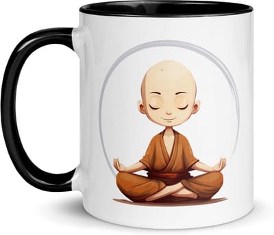 Mok Meditatie Zen Ontspanning Sereniteit Yoga Vrede Volledig Bewustzijn Spiritualiteit Boeddhisme - Origineel Cadeau Verjaardagsfeest