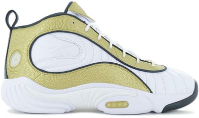Reebok x Victor Solomon - Answer 3 - Heren Sneakers Basketball Schoenen Leer Wit-Gold 100206492 , Maat: EU 38.5 UK 5.5