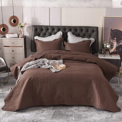 Effen Kleur Bedsprei Hoge Kwaliteit Mooie Naaibedekking Luxe Scandinavische Decoratieve Bedhoes Enkele Dubbele King Size Dekbedovertrek 220x240cm  1pc