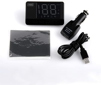 Trebs 99742 - Head up Display - Snelheidsmeter projectie op voorruit - 12V