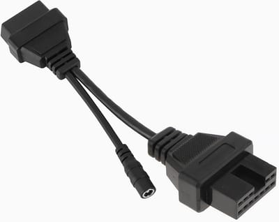 OBD1 12-pins naar OBD2 16-pins Diagnosekabel Adapter voor Mitsubishi Auto's