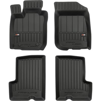 Frogum - No.77 - Automatten 3D - Geschikt voor DACIA Duster I (2010-2014) - 4-delig - TPE Rubber - Zwart