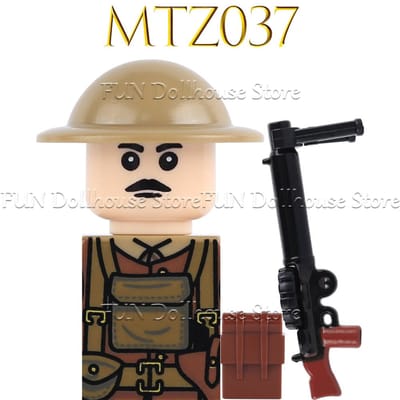 Haute Qualité Ww1 Haute Qualité Britannique Haute Qualité Premier Ministre Style Militaire Infanterie Haute Qualité Bâtiment Bloc Haute Qualité