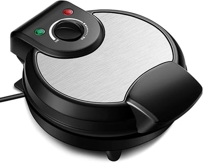 Wafelkegelmaker - Loempiamachine - Desserts Maken - Dubbelzijdig Verwarmen - 1200 W - Zwart