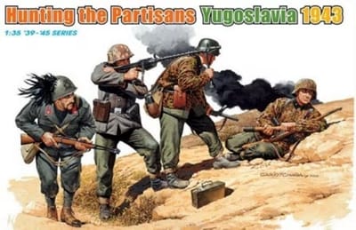 Dragon Modelbouwpakket Militaire voertuigen - 6491 Hunting the Partisans - Yugoslavia 1943 Plastic - 1:35 - Modelbouw