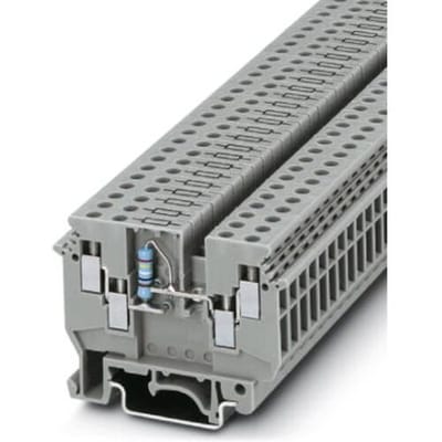 Phoenix Contact 2775207 Doorgangsserieklem 6.2 mm Schroeven Grijs 50 stuk(s)