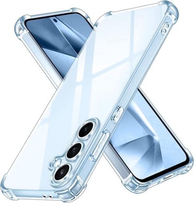 Crystal Anti Schok Doorzichtig Bescherming Hoesje - Geschikt voor Samsung Galaxy A17/A26 - Extra sterke hoeken back cover - Transparant