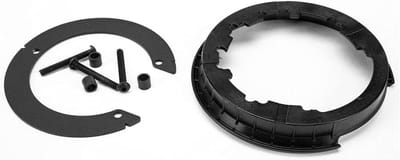Tankbevestiging Set - Montage Systeem - Motor Bagage - Specifiek Model - 195 Kubieke Inch - Zwart