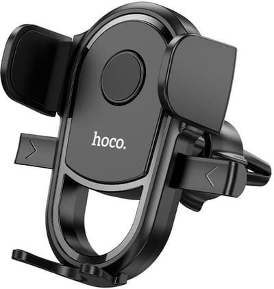 Hoco Telefoonhouder Auto Ventilatie - Zwart - gsm houder - Universeel Ventilatierooster Autohouder - Phone Holder Car