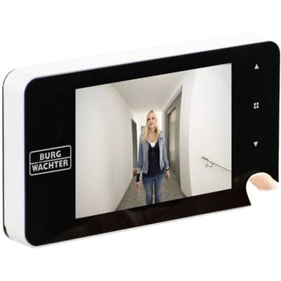 Burg Wächter Door eGuard DG 8200 W 37370 Digitale deurspion met TFT-display 10.16 cm 4 inch