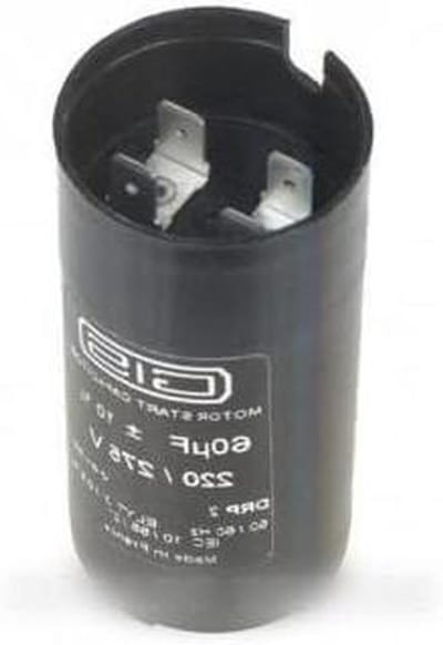 Condensator Keukenmachine - Startcondensator Motor - Apparaat Reparatie - Specifieke Capaciteit - 60μF - Niet Van Toepassing