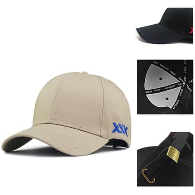 56-61cm 62-68cm Grote Hoofd XXL Man Katoen Gaas Baseballpetten Grote Maat Oversized Snapback Hoed Zomer Extra Maat Trucker Pet Unisex 62-68cm beige