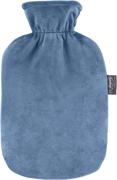 Warmwaterkruik 2,0 Liter met Zachte Pluche Hoes - Voor Warmte en Pijnverlichting