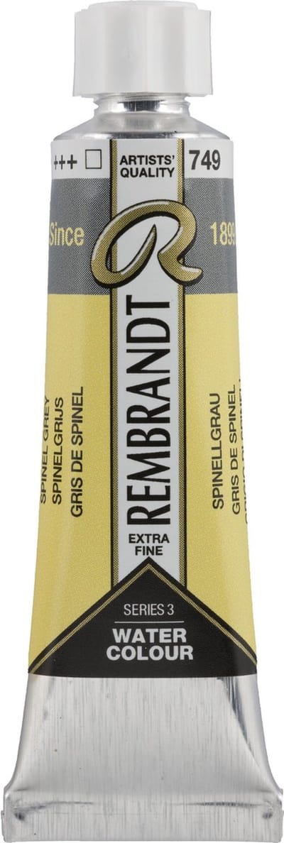 Rembrandt Aquarelverf Tube 10 ml Spinelgrijs 749