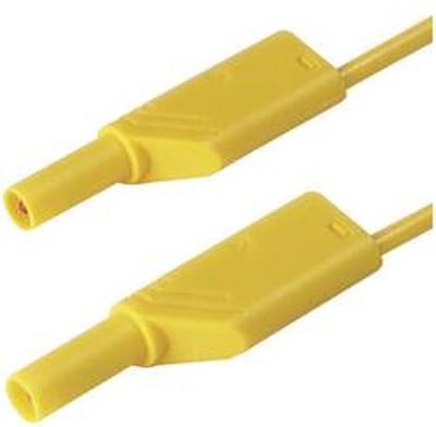 Hirschmann Test & Measurement MLS WS 100/2,5 ge Veiligheidsmeetsnoer Banaanstekker 4 mm Banaanstekker 4 mm 1.00 m Geel 1 stuk(s)