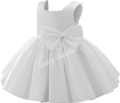 Baby Garden baby feestjurk - meisjes bruiloft jurk - bruidsmeisje jurk - wit maat 80