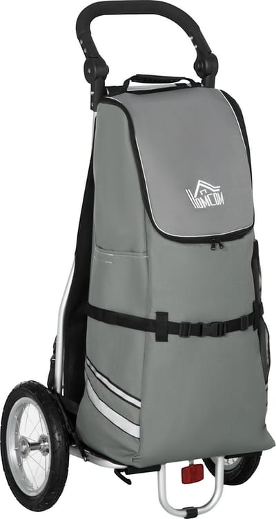 HOMCOM Lastenanhänger mit Tasche B71-056V01