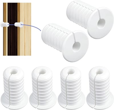 6 stuks 3/4 inch muurdoorvoertules, siliconen kabeldoorvoertules voor snoerbescherming, antislip en waterdicht voor kabelroutering en installatie