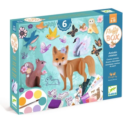 DJECO knutselset Fluffy box 6jr+