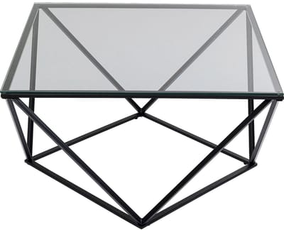 Kare Salontafel Cristallo Black