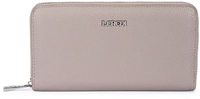 L.CREDI portemonnee Perla Zip Around Wallet Dusty Taupe
