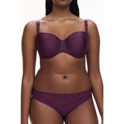 Chantelle Co Bra Tshirt Half Cup Memory Aubergine Shades Maat: C80 | BH's Outlet | Dames | Paars