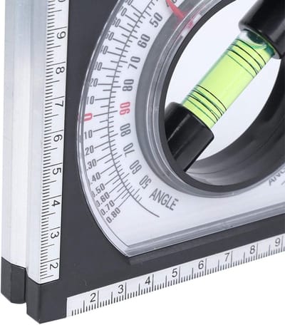 Dailygoods- Hellingshoekmeter Digitaal - Dual-Scale - Magnetische Gradenboog - Helling Meetinstrument - Nauwkeurige Afstelling - Kunststof Materiaal - Inclinometer