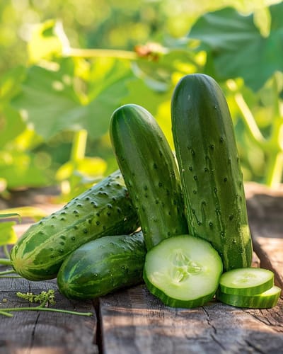 2 sets - Snackkomkommer Zaden Picolino F1 Cucumis Sativus Biologisch Eenjarig