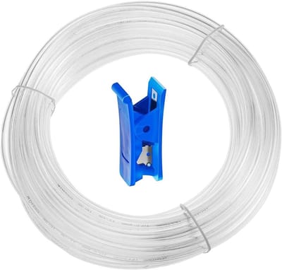 Transparante PU Luchtbuizen 12m, 12mm OD x 8mm ID, Ideaal voor Luchttransport en Ventilatie