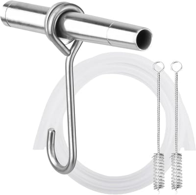 Sap Tapperset - Boom Taps - Sap Collectie - Roestvrij Staal - 91 cm Buis - Zilverkleurig