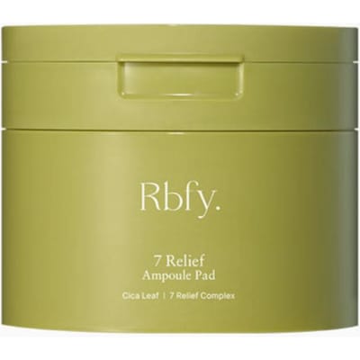 Rbfy 7-Sec Kalmerende Ampul Pads 60 Vel – Direct Verzachtende & Krachtige Cica Toner Pads
