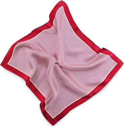 We Love Ties - Pochets - Pochet Cerchi - rood / roze / blauw