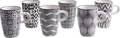 Cosy & Trendy Nikko Black Mini-aperotasje 7cl 6 Types
