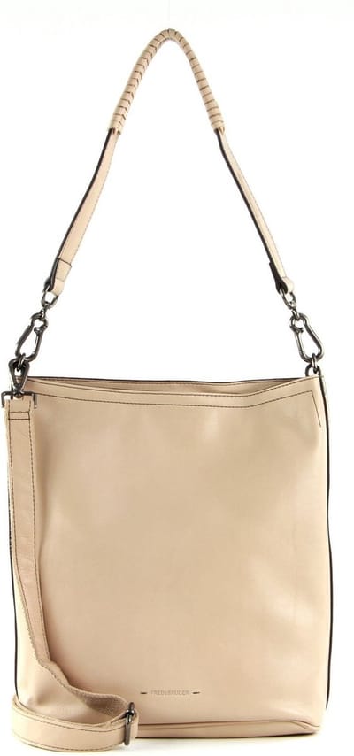 FREDsBRUDER Leren Schoudertas Veg Tan Collection Captain Shoulder Bag Cream Beige