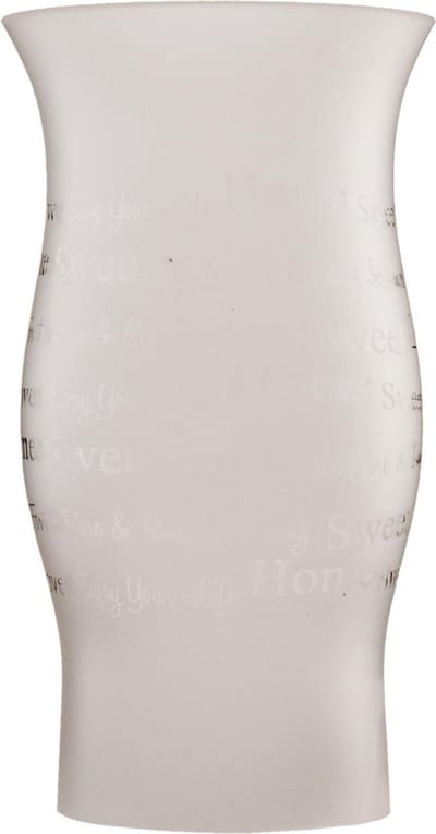 Windlicht | Ø 11*18 cm | Transparant | Glas | Rond | Clayre & Eef | 6GL1275