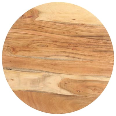 vidaXL - Bijzettafel - 48x48x56 - cm - massief - acaciahout