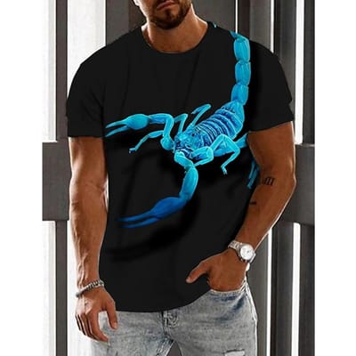 Mode Heren Zomer Fun T-shirts Schattige Grappige Kikker Afbeeldingen 3D Print Korte Mouwen Casual Harajuku Stijl Streetwear 6XL