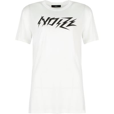 Diesel T-shirt T-Overy-A Vrouw Wit