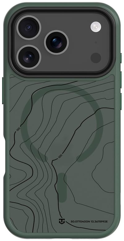 Tactical iPhone 17 Pro MagForce Hyperstealth Sika Cover – Hoesje met Losse Klikbare Knoppen – Forest Green